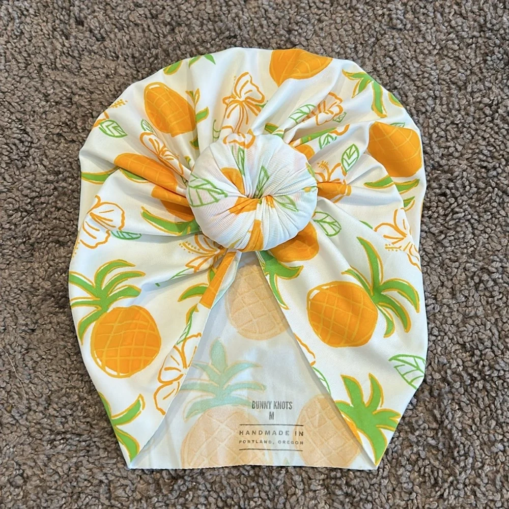 Bunny Knots size medium ages 1-4 turban hats bundle!! - Picture 5 of 5